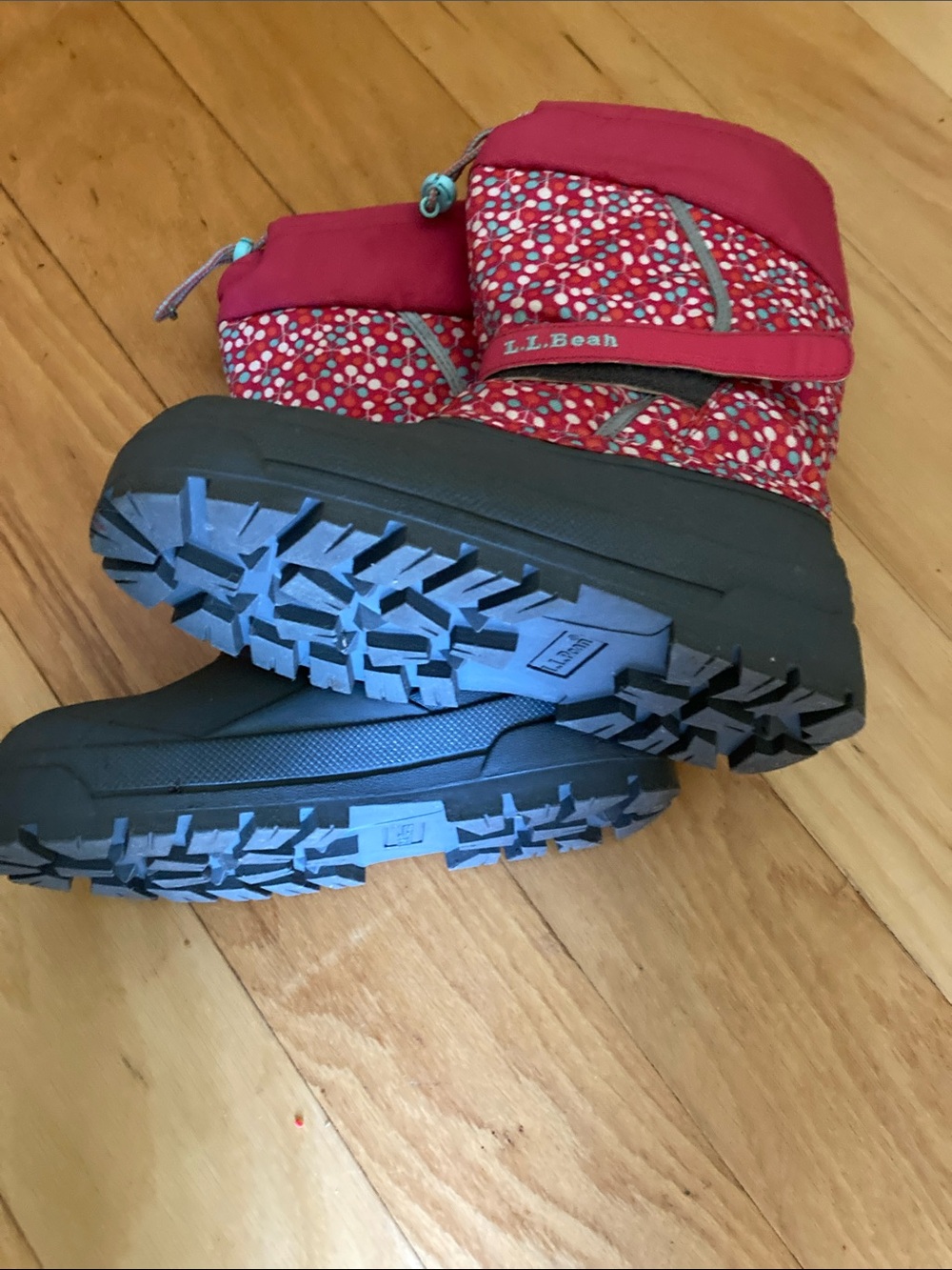 L.L. Bean Kids snow boots big girl size 6 - Picture 7 of 7